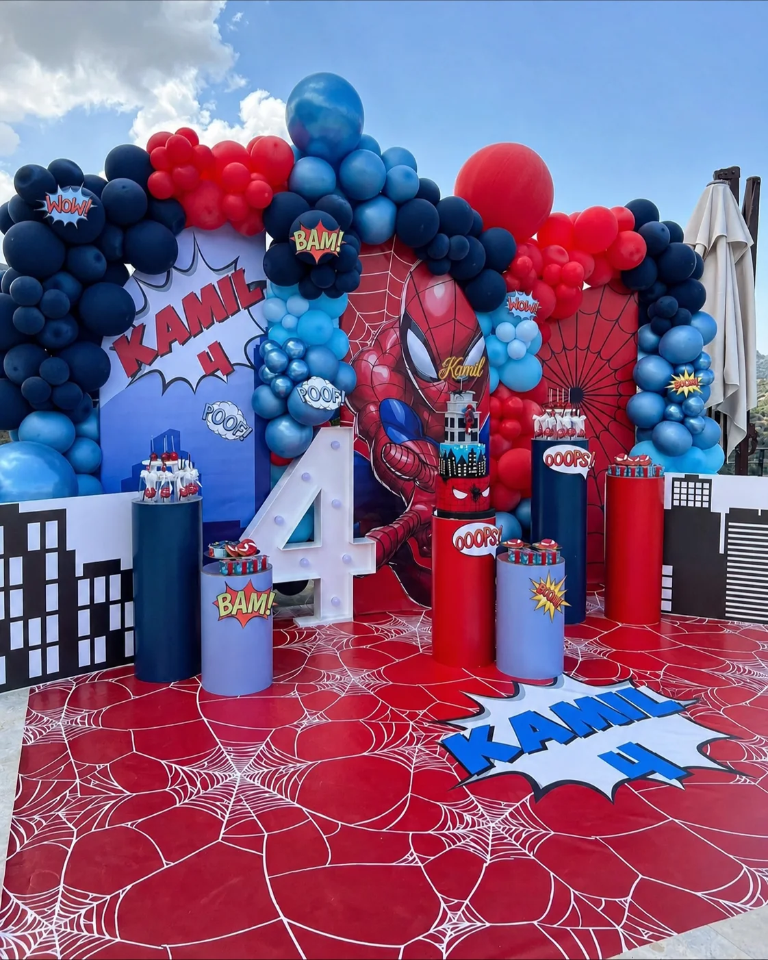 Décor de super-héros